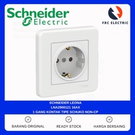 Schneider LEONA Saklar Lampu Putih - Saklar Listrik - Saklar Lampu Schneider LEONA White - Sakelar L