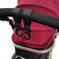 ❀ 2pcs Safety Stroller Accessory Hooks Wheelchair Stroller Pram Bag Hook Baby Strollers Shopping Bag Clip Stroller Accessories