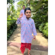 NIMBU 'Fida' Boys Kurta Dhoti Indian Ethnic Wear for Racial Harmony and Deepavali