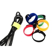 5pcs Velcro Strap Hook Loop Cable Holder Organizer Tie Tape