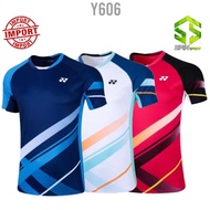[Y606A] Latest Go Premium Imported Badminton Shirt Quick Dry Badminton Jersey Sports Shirt Men's Clo