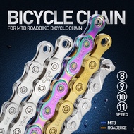 MALAYSIA..... VG Sports Bicycle Chain 8 9 10 11 Speed Silver Gold Rainbow MTB Mountain Road Bike Cha