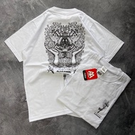Original Men's White T-shirt Distro shirt Graphic Motif Pluralism Streetwear Men's White Unisex Shor