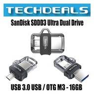 SanDisk SDDD3 Ultra Dual Drive USB 3.0 USB / OTG M3 - 16GB