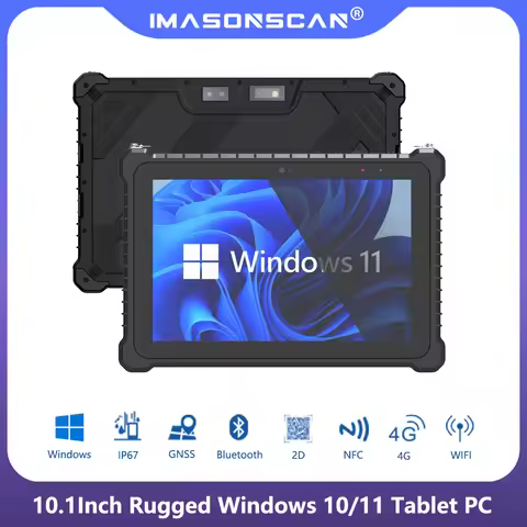 i5/i7 Rugged Windows11 Tablet PC 16GB RAM 256GB IP67 Industrial Computer NFC Intel N5100 10.1" HDMI