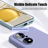 For Huawei Nova P30 P20 Lite Pro P10 Plus 4e 3e Original Silicone Liquid Phone Case