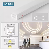 Embedded LED Neon Silicone Tube Flexible Rope Channel Diffuser Waterproof Outdoor Flexible Ribbon St