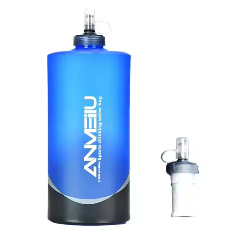Water Bottle Folding Soft Flask Sport Water Bottle Water Bag Collapsible Water Bottle Running Campin