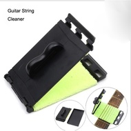 Guitar string cleaner, string scrubber, cleaning tool