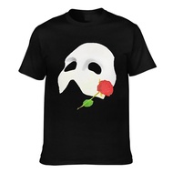 Good Quality Phantom Of The Opera Musical Mask Pure Cotton Men'S T-Shirt