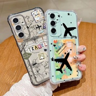 Creative Aircraft Print Case For Xiaomi Poco X7 X6 M6 F6 X5 Pro M5S C75 C65 C40 X3 Pro NFC Card Bag 