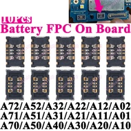 10Pcs Battery FPC Connector For Samsung A52 A32 A22 A52s A72 A71 A31 A51 A50s A30s A10 A20 A20e On B