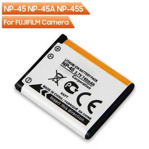 740mAh NP-45 NP-45A NP45S Rechargeable Battery For FUJIFILM Z200fd Z100 Z200 Z300 J20 J25 J26 J27 JX