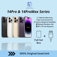 USED 14Pro & ProMax Series | MY/ZP Set Request Available | 128GB / 256GB / 512GB