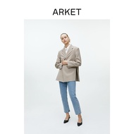 ARKET Women's Loose Commuter Casual Suit Beige Suit Summer Jacket1072071002