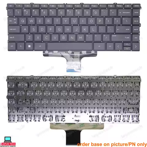 New keyboard for HP 14-EP 14-EM 14-EK I141 I142 C157 15-EW 15T-EY 15Z-EY black US keyboard Lepustech