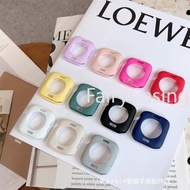 soft silicone Candy Cover for apple watch ultra 2 49mm Series 9 41mm 45mm for iwatch 8 7 6 5 4 3 2 1 40mm 44mm 42mm 38mm case candy color case bumper screen protector