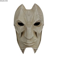 Game LOL Khada Jhin Cosplay Mask The Virtuoso Face Resin Mask Party Prom Photography Props