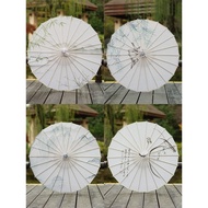 payung klasik payung niaga payung merdeka Elegant Ink Retro Ceiling Decoration Photography Oil Paper