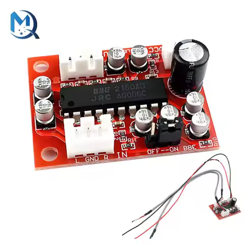 NJM2150 BBE Tone Preamplifier Board Sound Effect Exciter Improve Treble Bass Amp JRC2150