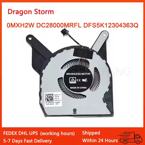 0MXH2W MXH2W EG50050S1-CF00-S9A DC28000MRFL DFS5K12304363Q DC5V 0.50A For Dell Latitude 5400 Laptop 