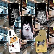 For Lenovo A8 2020 L10041 6.53" Slicone Cat Paint Mobile Phone Cases