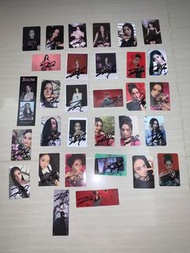 Jisoo簽名小卡$105@2，自選小卡