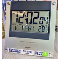 Casio ID-11S-2D Digital Auto Calendar Thermometer Monitor Day Date Wall Clock and Desk Clock ID-11S-