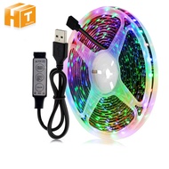 Dây Đèn LED USB DC5V Đèn Tủ Chống Nước RGB 2835 Đèn LED Linh Hoạt Đèn Nền TV 1M/2M/3M/4M/5M Trang Tr