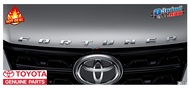 (ของแท้) โลโก้ Fortuner (โครเมียม) Hood Emblem (Chrome) โตโยต้า ฟอร์จูนเนอร์ 2015-2020 #PC187-0K00C 