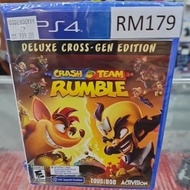 PS4 CRASH TEAM RUMBLE DELUXE EDITION ENG R1 NEW AND SEALED INTERNET AND PS PLUS REQUIRED