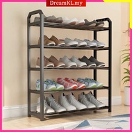 [Ready Stock] Stainless Steel Shoe Rack 5 Tier Keluli Tahan Karat Mudah Dibina Ringan Hemat Ruang | 