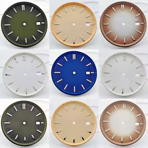 35mm 29mm No logo Matte Radial Texture Watch Dial His and Hers Gift Gradient for Seiko Presage NH35/