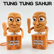 Tung tung tung Sahur Decompression button creative keychain toy gift ornament Tungtungtung Sahur