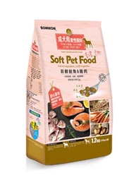 Bow Wow Soft Dog Food 1.2kg (300gx4packs)