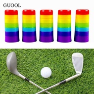 GUOOL 5 Pieces Golfing Iron Ferrules Taper Tip Adapter End Cap Taper Iron Ferrules Golf Club Shaft F