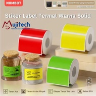 NIIMBOT B21/B3S/B1/B203 PURE COLOR LABEL PAPER BARCODE PRICE NAME SIZE WATERPROOF OIL