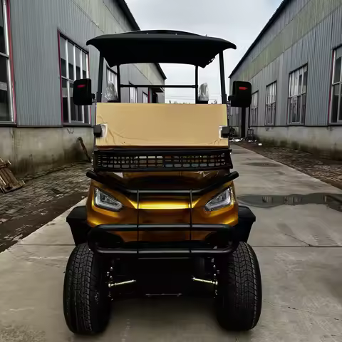CE ISO Certified Modern Design Off Road Golf Car 4 Seater 4 Wheels Brake Electric Scooter Hunting Go