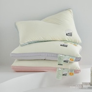 Down Velvet Pillow Wholesale Hotel Single Hotel Household Factory Class A Pillow Core High Pillow Ne