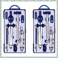 (SZHA) 18Pc Drafting Compass for Geometry Set Tool Compass Drawing Tool for Geometry for Drafting Ma