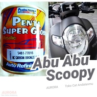 Cat Abu abu Metalik Scoopy Penta Super Gloss Metallic