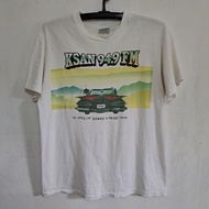 Vintage T-Shirt KSAN 94.9 FM 1993 Rare 94.7 Country Radio White1993 size M