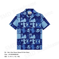 John Henry Men's Short Sleeve Shirt Sleeves Relaxed Fit (Navy) Code: JH S225MSSRL02