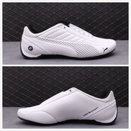 Pm Autumn Winter Bmw Co-Branded Racing Shoes Men's Casual Leather Genuine Driving Soft-Soled Warm Running