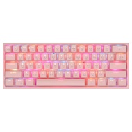 Tsunami Outemu MK-61 Pro คีย์บอร์ดเกมมิ่ง 61Key Hotswappable Macro-Software RGB Compact Mechanical K