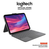 Logitech Combo Touch Keyboard Case Ipad 10.9' (10th Gen) with Trackpad and Smart Connector-A3355,A33