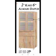 LHT Kitchen Cabinet Food 2.5ft Width x 5.10ft Height x 1.5ft Depth ( 17" inches )
