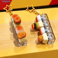 EPOCH Fidget Keychain, Simulated Bread Keycap Anti-Stress Pendant, Fidget Toy Pass The Time Calming 