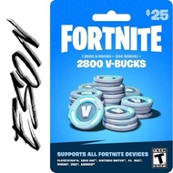 ⏺️ ▧  Fortnite Vbucks V-Bucks Gift Card (1000,2800,5000) - COD Available - Physical Delivery