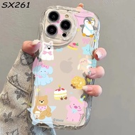 MELTING MOTIF CASE VIVO V21E 4G/V21 4G V23 5G V23E V25 5G/V25E V27 5G/V27 PRO V27E V29 5G V29E 5G